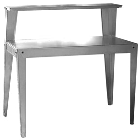 24 x 44 inch Galvanized Steel Top Utility Table Workbench