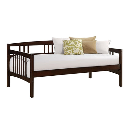 Twin size Day Bed in Espresso Wood Finish