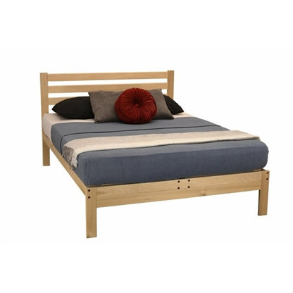 FarmHome Natural Platform Bed in Queen Size - Made in USA