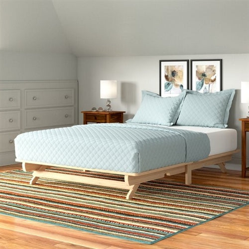 Farmhouse Solid Wood Platform Bed Made in USA