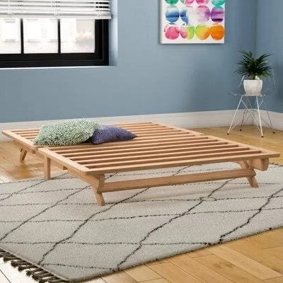 Farmhouse Solid Wood Platform Bed Made in USA