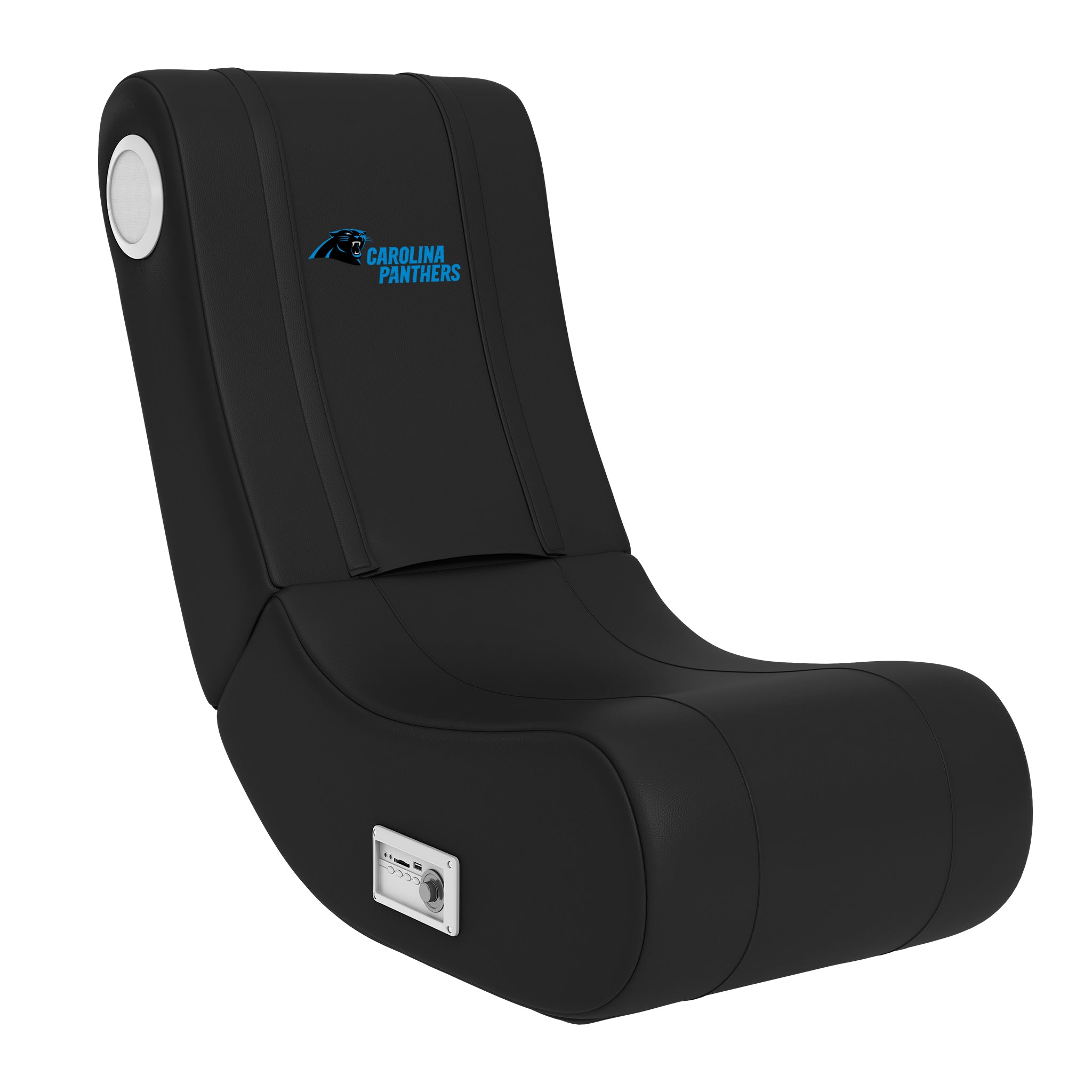 Game Rocker Chair Stand Game Rocker 100 with Carolina Panthers Secondary Logo – NookHaven Furniture