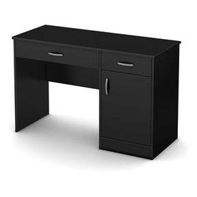 Home Office Work Desk in Black Finish