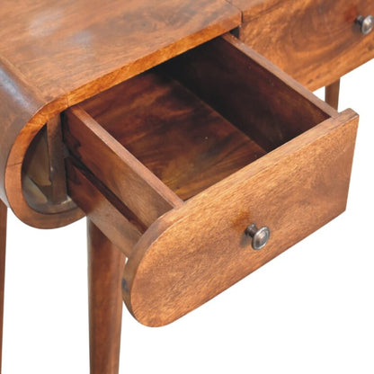 Chestnut Mirror Dressing Table