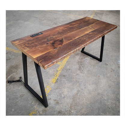 Computer Desk with Power Outlet
