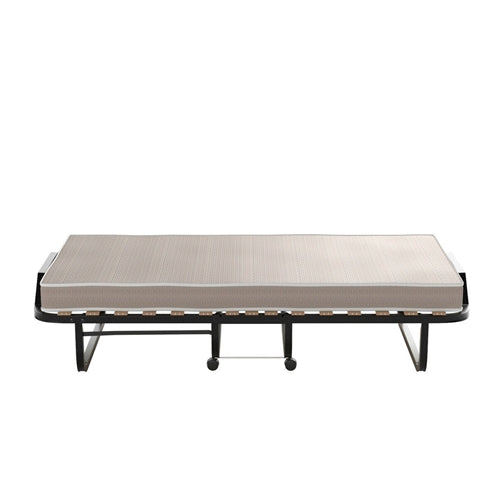 Rollaway Bed with Casters Wheels and Folding Memory Foam Mattress