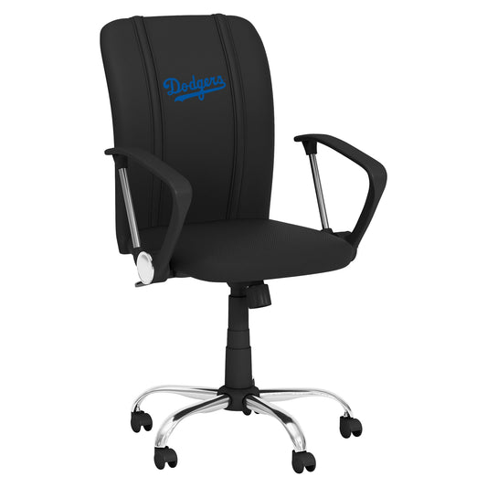 Curve Task Chair with Dodgers Cooperstown Secondary