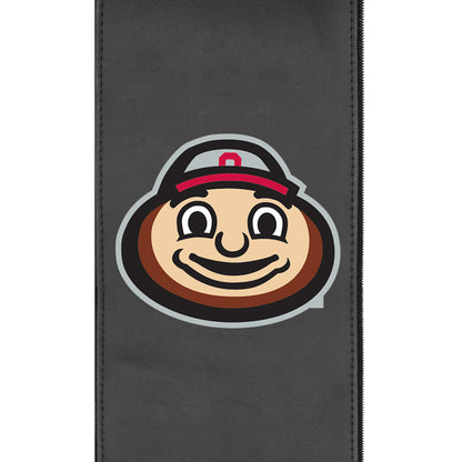 Curve Task Chair with Ohio State Buckeyes Brutus Head Logo