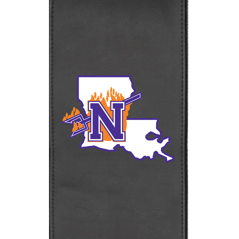 Curve Task Chair with Northwestern State Demons Logo