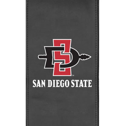 Curve Task Chair with San Diego State Primary