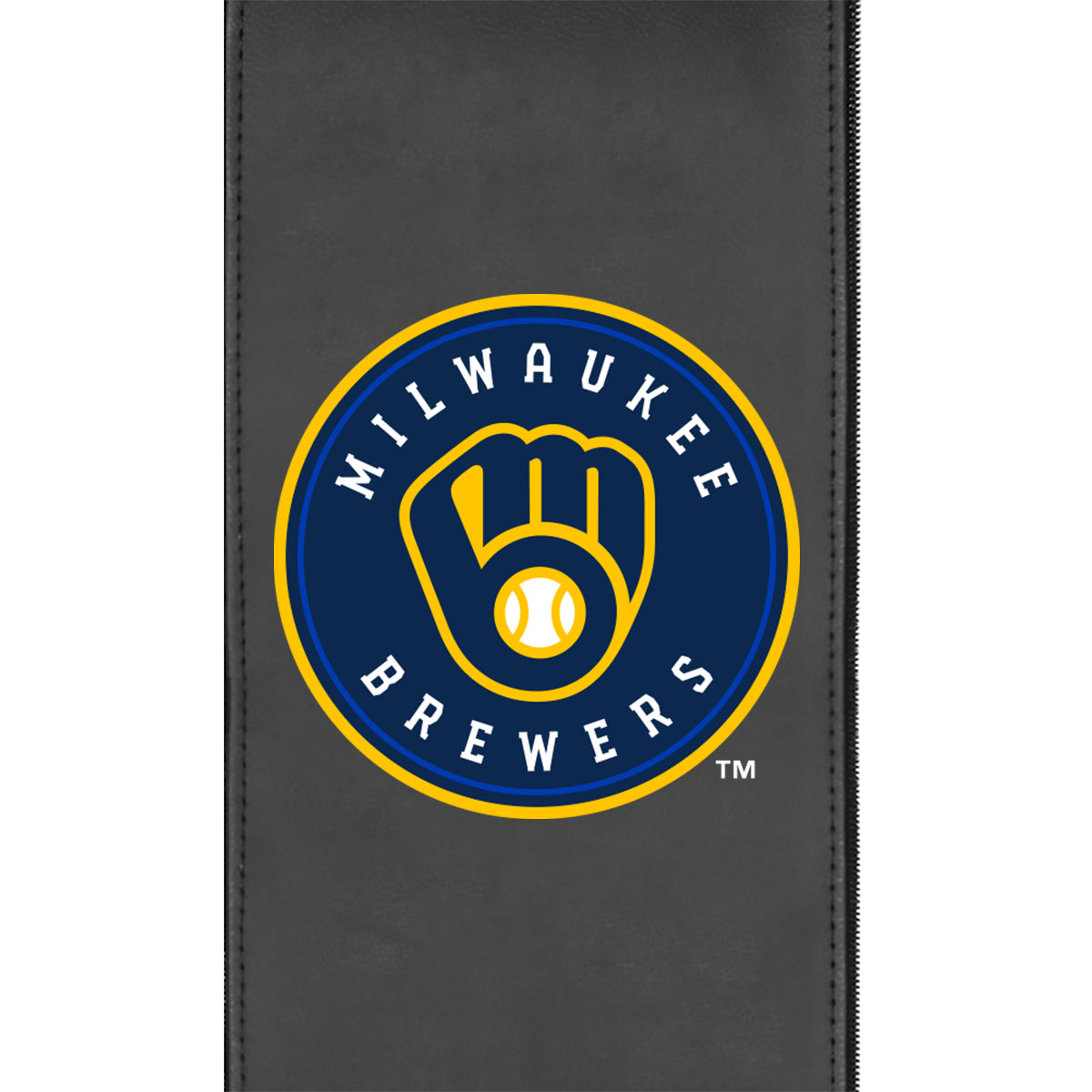 Curve Task Chair with Milwaukee Brewers Primary Logo