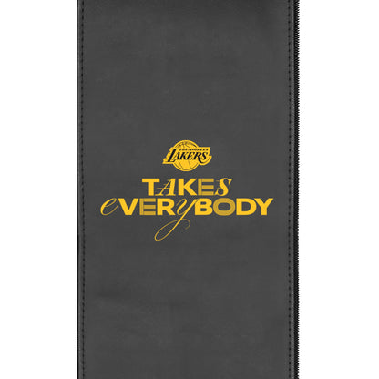 Curve Task Chair with Los Angeles Lakers 2024 Playoffs Logo