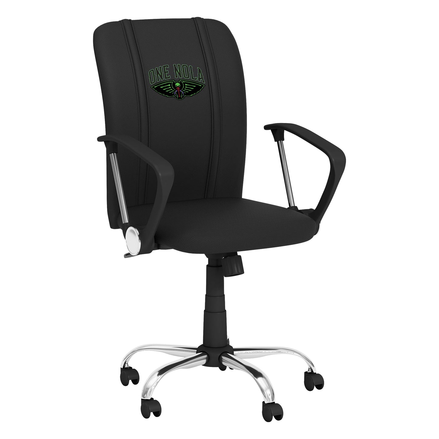 Curve Task Chair with New Orleans Pelicans 2024 Playoffs Logo