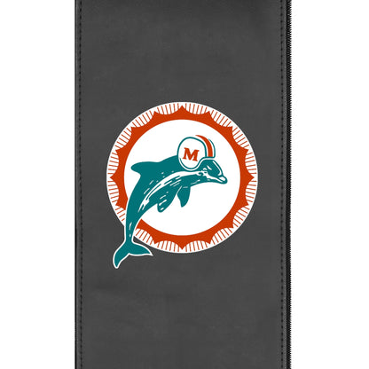 Curve Task Chair with  Miami Dolphins Alternate Logo