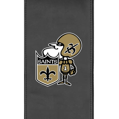 Curve Task Chair with New Orleans Saints Classic Logo