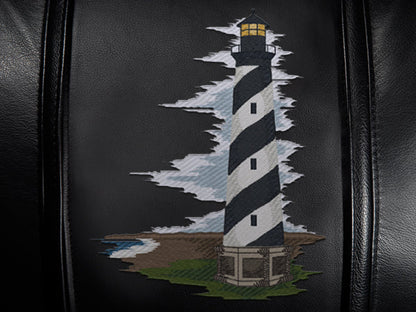 Curve Task Chair with Lighthouse Black & White Logo Panel