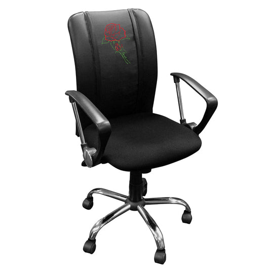 Curve Task Chair with Red Rose Logo Panel