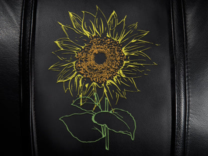 Curve Task Chair with Sunflower Logo Panel