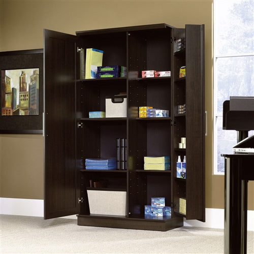 Multi-Purpose Cupboard Storage Cabinet Armoire in Brown