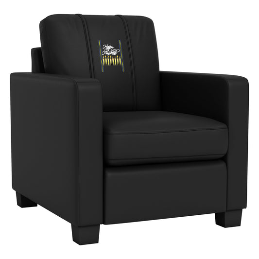 Dyno Stationary Club Chair with Hanukkah Candles Logo