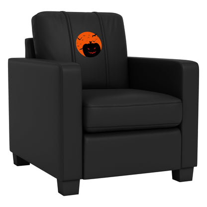 Dyno Stationary Club Chair with The Great Zipchair Pumpkin Logo