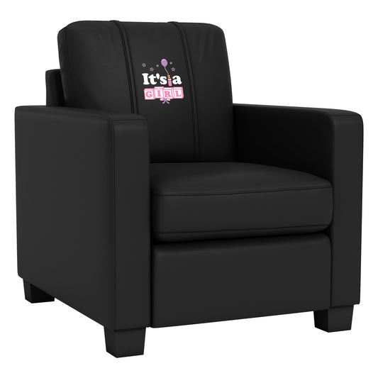 Dyno Stationary Club Chair with It's A Girl Logo