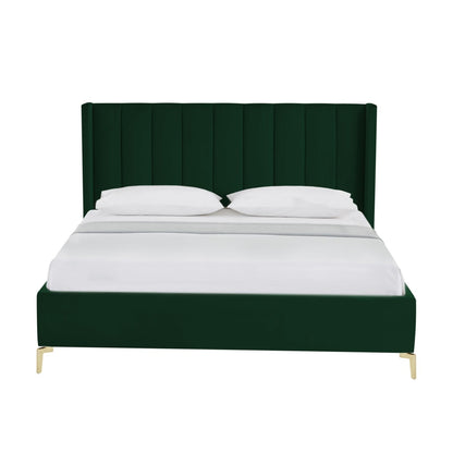 Caliyah Velvet Bed