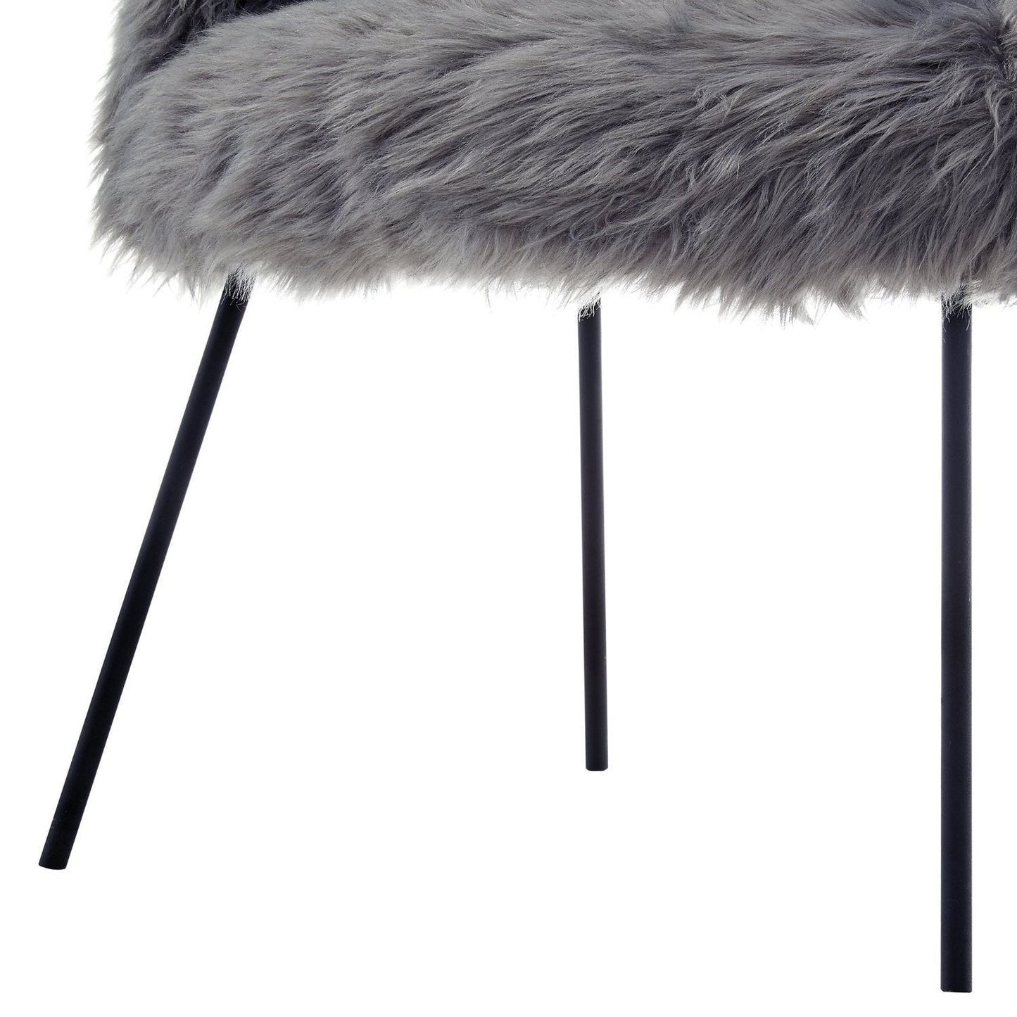 Ana Lux Fur Accent Chair