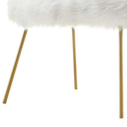 Ana Lux Fur Accent Chair