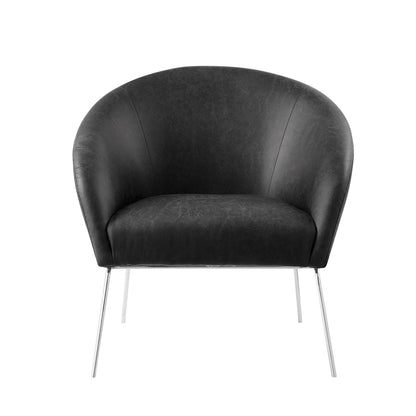 Catriona Leather Accent Chair