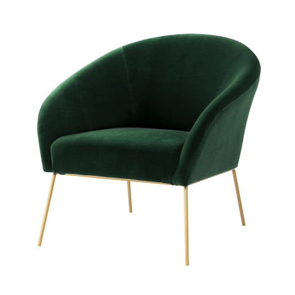 Catriona Velvet Accent Chair