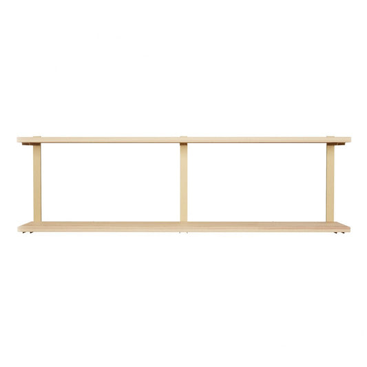 Wall Mount 2 Shelf Unit: 19.5" H