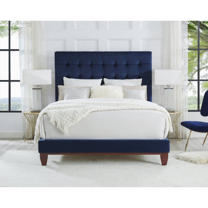 Bond Velvet Button Tufted Bedframe