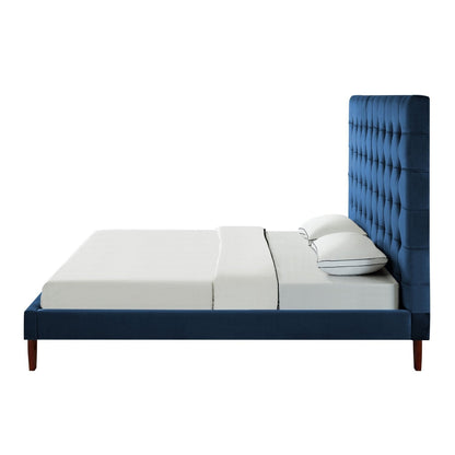 Bond Velvet Button Tufted Bedframe