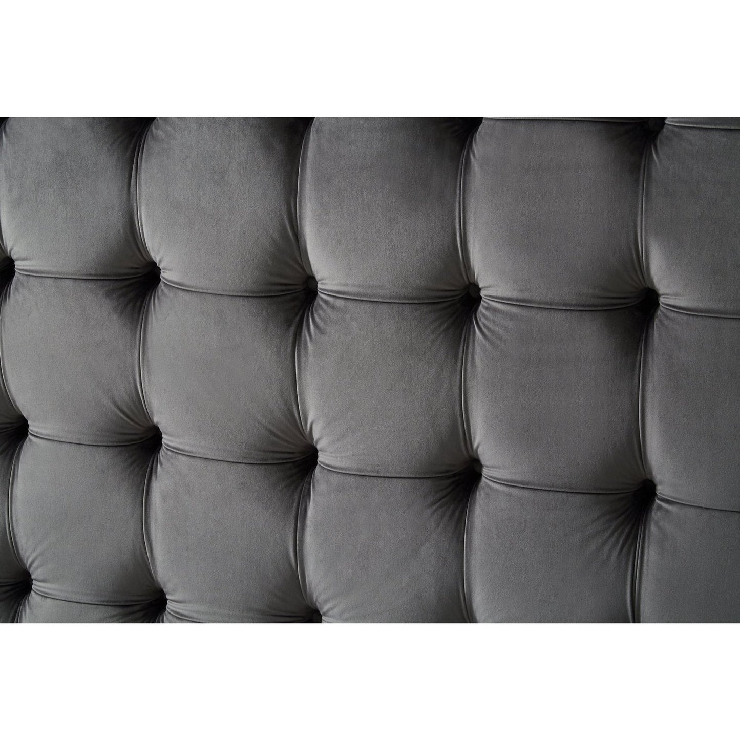 Bond Velvet Button Tufted Bedframe