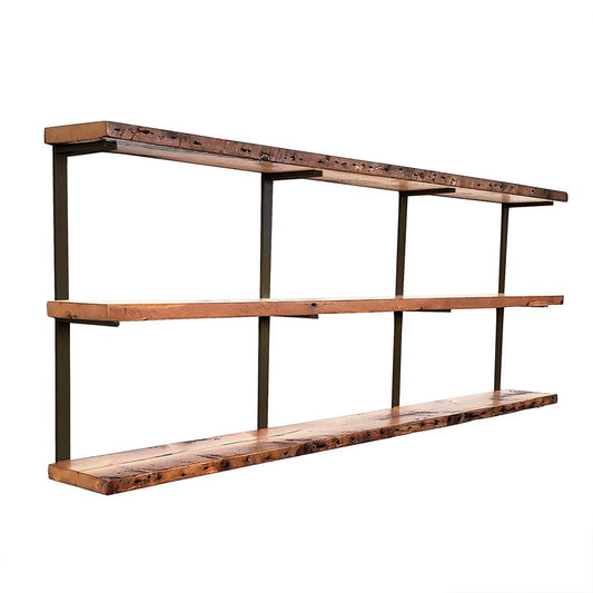 Wall Mount 3 Shelf Unit: 37" H