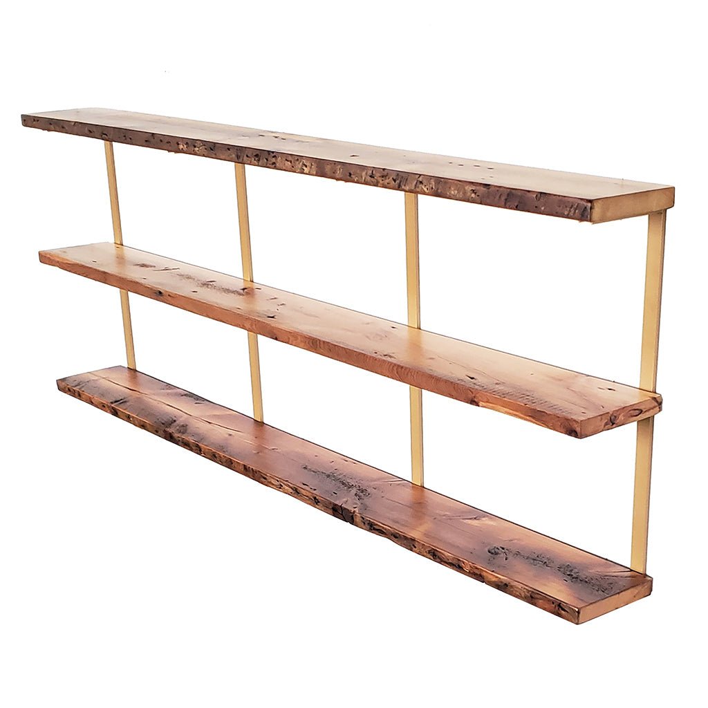 Wall Mount 3 Shelf Unit: 37" H