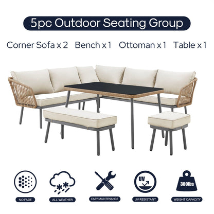 Colter Patio Conversation Set