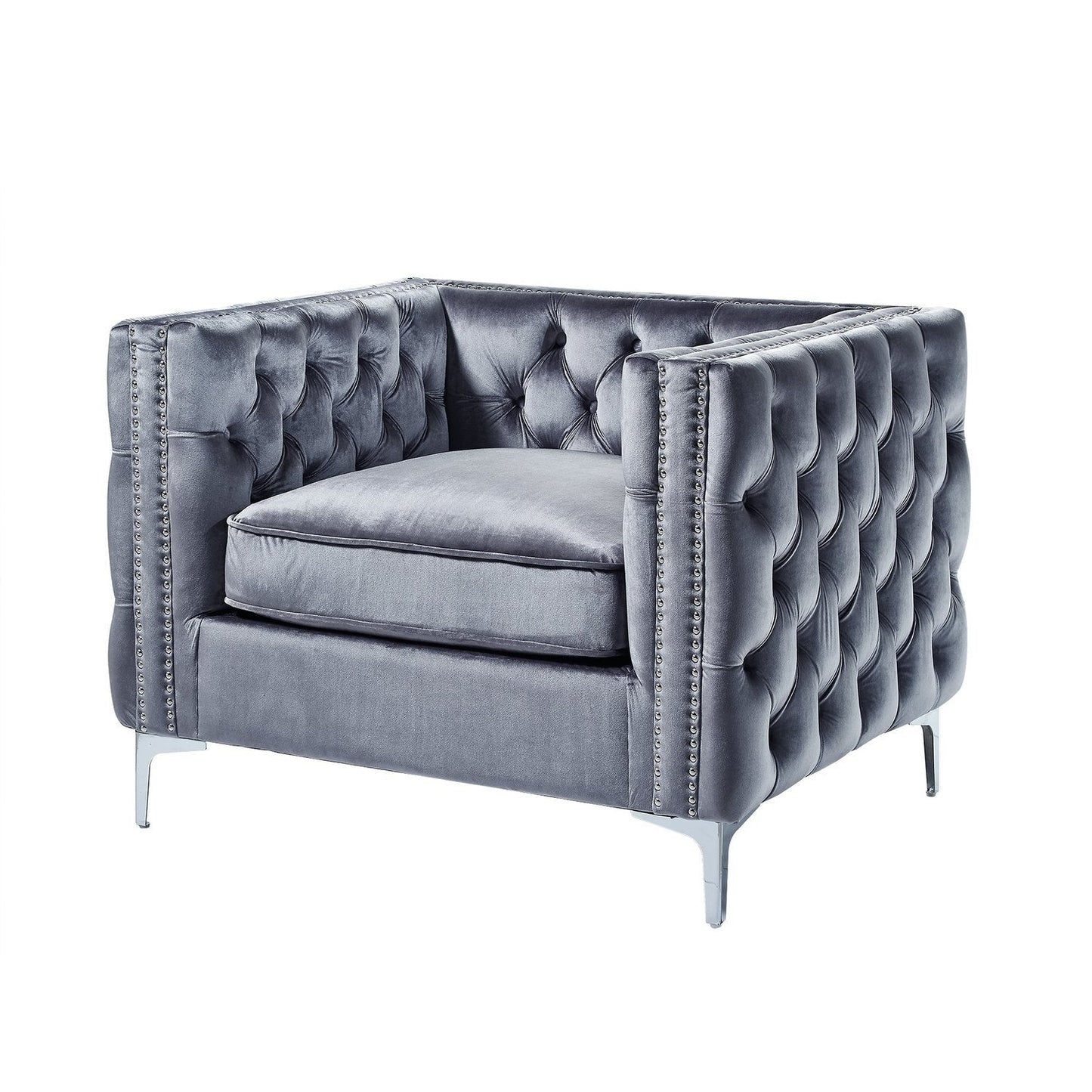 Giovanni Velvet Club Chair