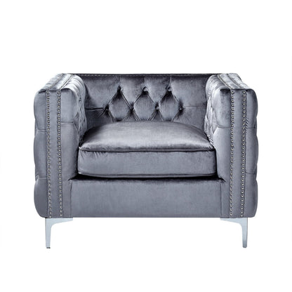 Giovanni Velvet Club Chair