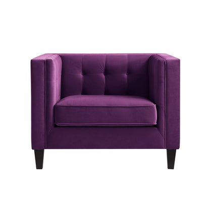 Lotte Velvet Club Chair