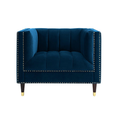 Milton Velvet Club Chair