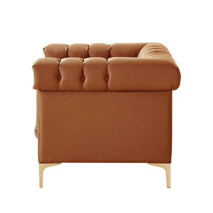 Oxford PU Leather Club Chair