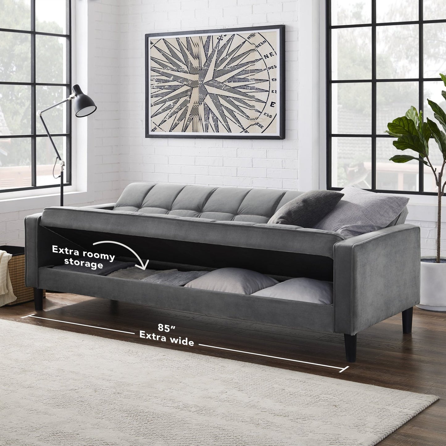 James Convertible Sofa Bed