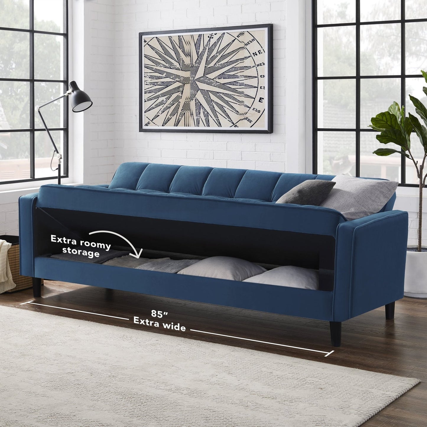 James Convertible Sofa Bed