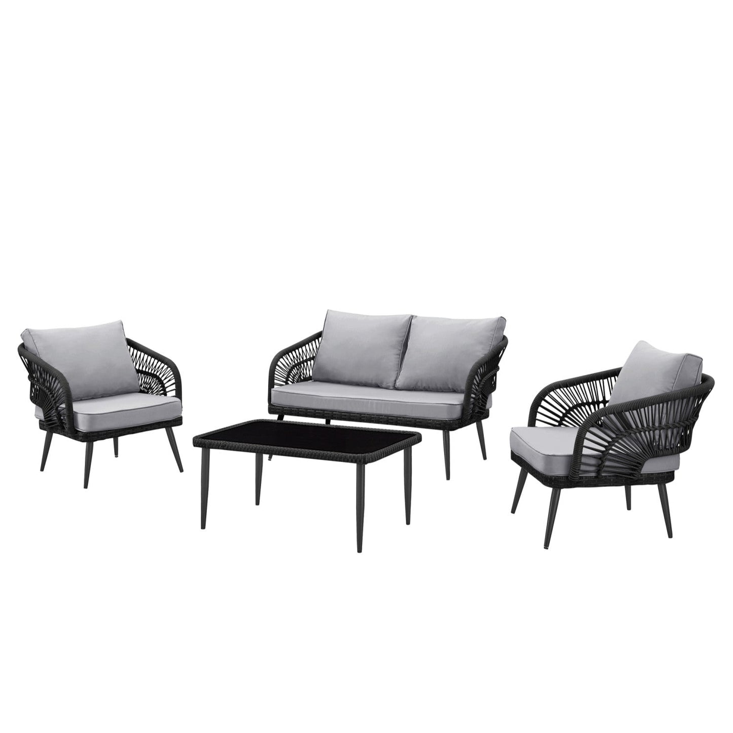 Brennen Patio Conversation Set