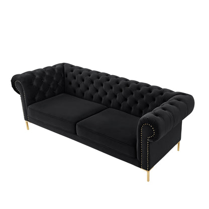 Carolyn Button Tufted Sofa