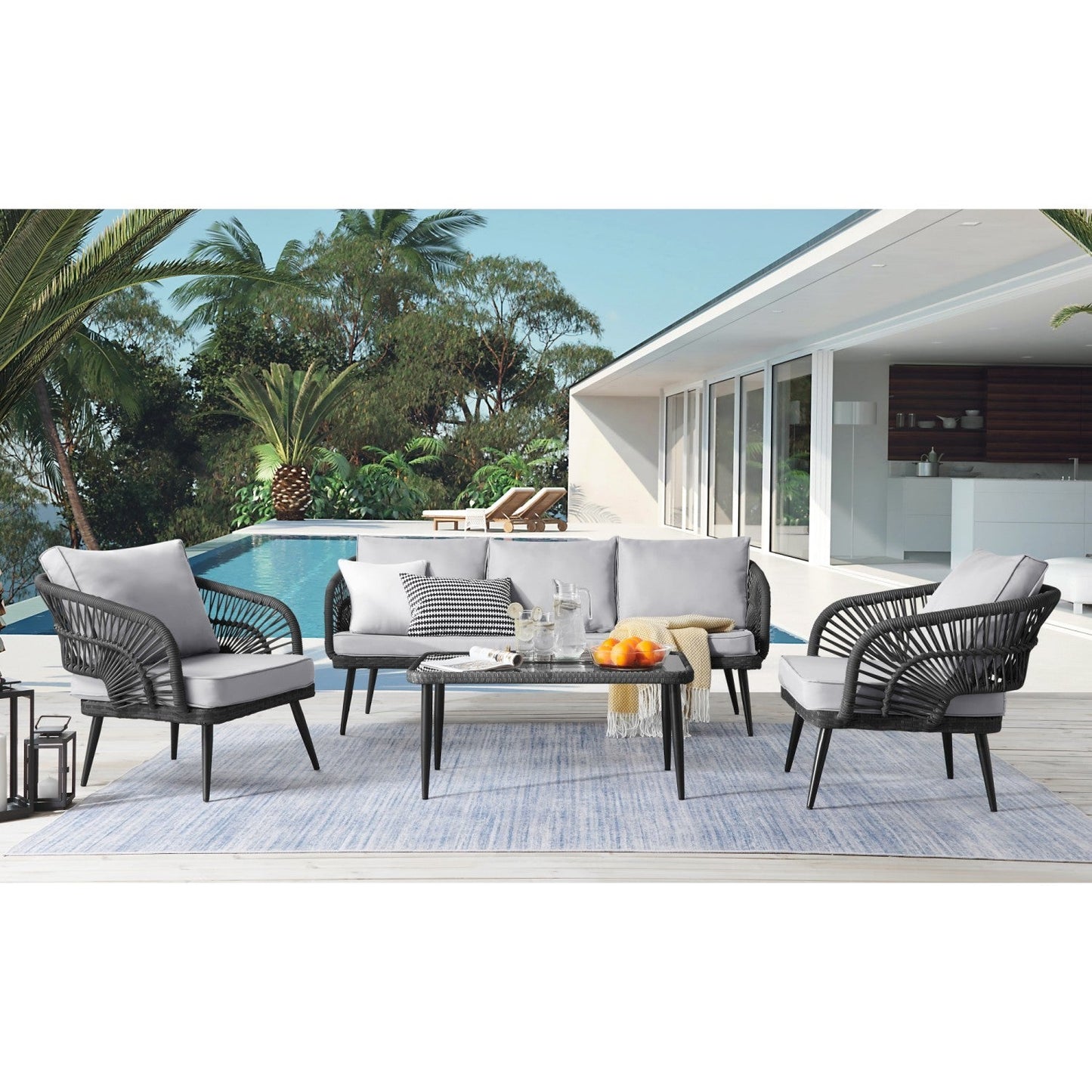 Amarion Patio Conversation Set