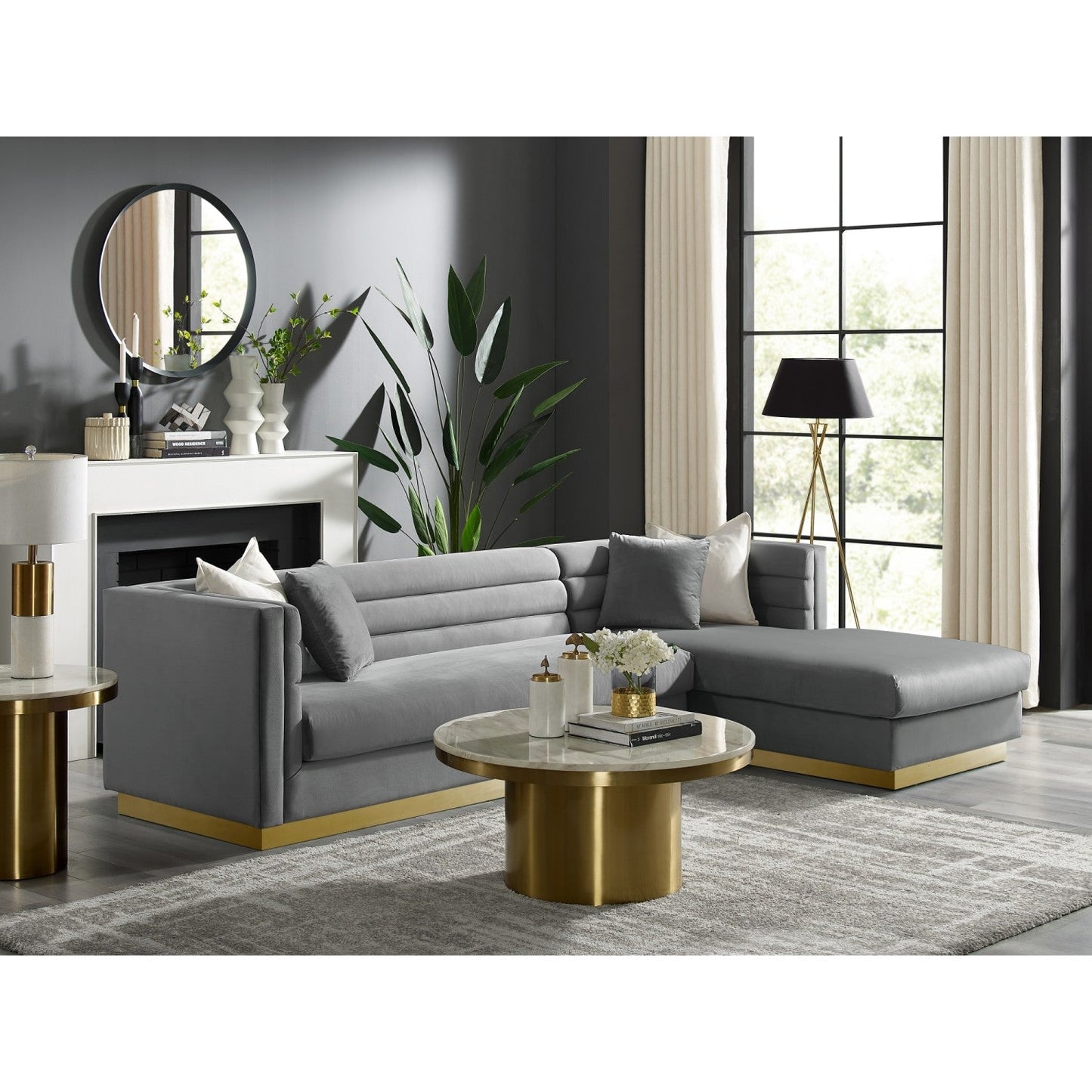 Anniston Chaise Sectional Sofa