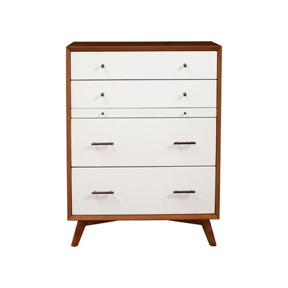 Flynn Chest, Cherry Acorn/White